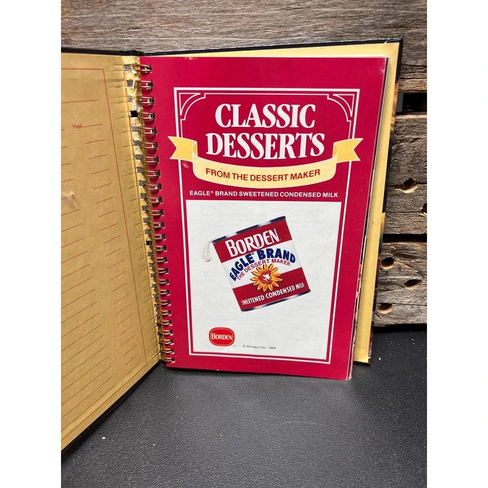 Classic‎ Desserts 1984 Vintage Eagle Brand Sweetened Condensed Milk Vtg Cookbook